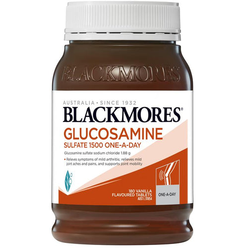 Blackmores Glucosamine Sulfate 1500mg Joint Health Vitamin 180 Tablets - Vitamins 4 You