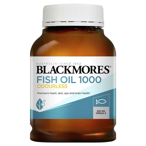Blackmores Odourless Fish Oil 1000mg Omega-3 400 Capsules - Vitamins 4 You