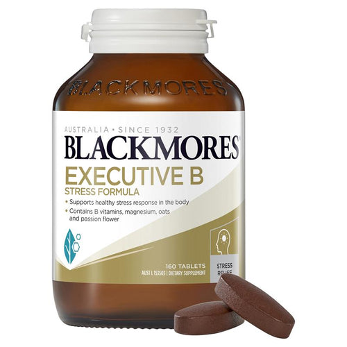 Blackmores Executive B Vitamin B Stress Support 160 Tablets - Vitamins 4 You