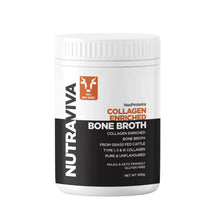 Load image into Gallery viewer, Nutraviva Bone Broth Collagen Enriched (Beef) Pure & Unflavoured 300g - Vitamins 4 You