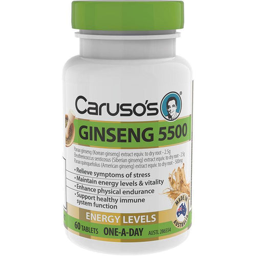 Caruso's One a Day Ginseng 5500 60 Tablets - Vitamins 4 You