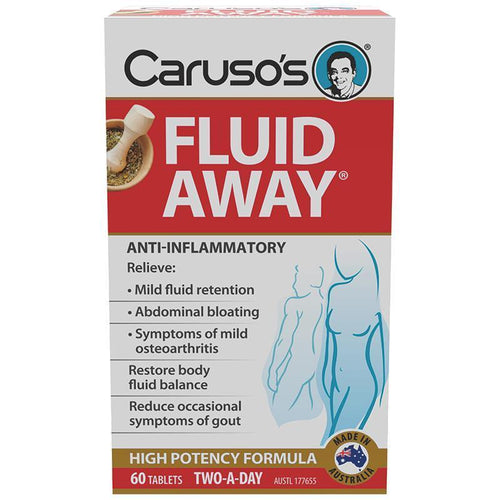 Caruso's Fluid Away 60 Tablets - Vitamins 4 You