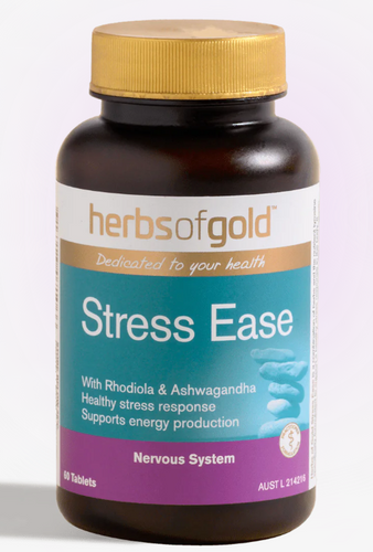 Herbs of Gold Stress Ease 60 Tablets - Vitamins 4 You