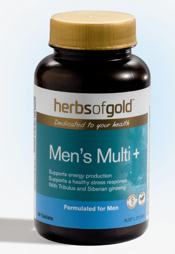 Herbs of Gold Men's Multi + 60 Tablets - Vitamins 4 You
