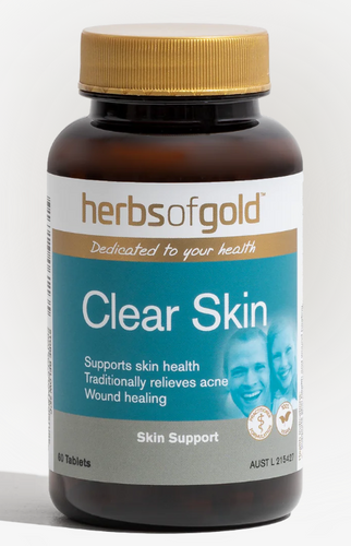 Herbs of Gold Clear Skin 60 Tablets - Vitamins 4 You