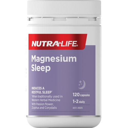 Nutra-Life Magnesium Sleep 120 Capsules - Vitamins 4 You