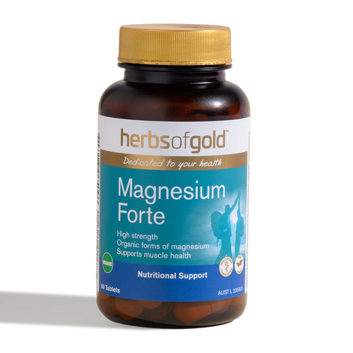 Herbs of Gold Magnesium Forte 60 Tablets - Vitamins 4 You