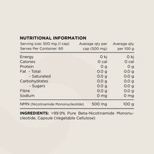 将图片加载到图库查看器,Switch Nutrition 100% Pure NMN 60 Capsules - Vitamins 4 You