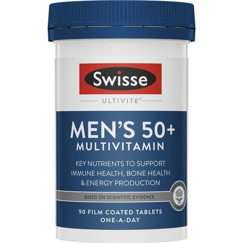 Swisse Mens Multivitamin 50+ 90 Tablets - Vitamins 4 You