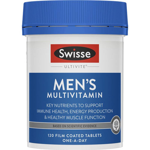 Swisse Mens Multivitamin 120 Tablets - Vitamins 4 You