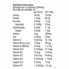 将图片加载到图库查看器,Nutraviva Organic Beef Liver 120 Capsules - Vitamins 4 You