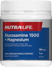 Nutralife Glucosamine 1500 + Magnesium 180 Tablets - Vitamins 4 You
