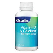 Load image into Gallery viewer, Ostelin Calcium & Vitamin D3 1000IU Tablets - Vitamins 4 You
