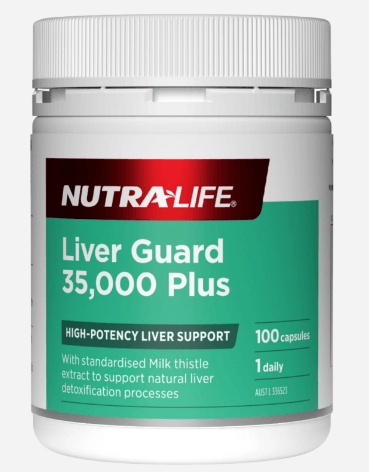 Nutralife Liver Guard 35,000 Plus 100 Capsules - Vitamins 4 You