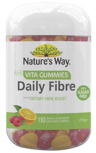 Nature's Way Adult Vita Gummies Fibre 110 Gummies - Vitamins 4 You
