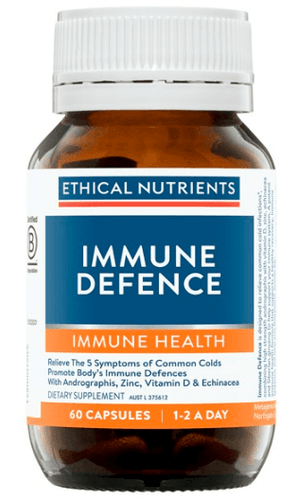 Ethical Nutrients Immune Defence 60 Capsules - Vitamins 4 You