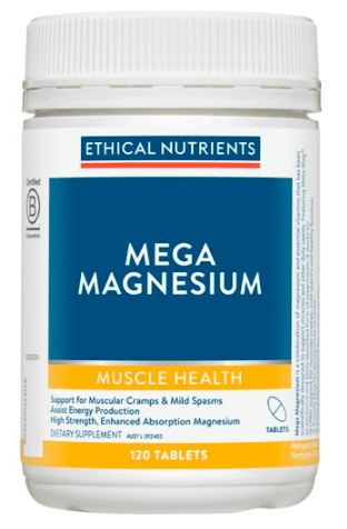 Ethical Nutrients Mega Magnesium 120 Tablets - Vitamins 4 You