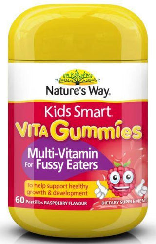 Nature's Way Kids Smart Vita Gummies Multi-Vitamin For Fussy Eaters 60 Pastilles - Vitamins 4 You