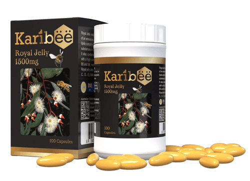 Karibee Royal Jelly 1500mg 100 Capsules - Vitamins 4 You