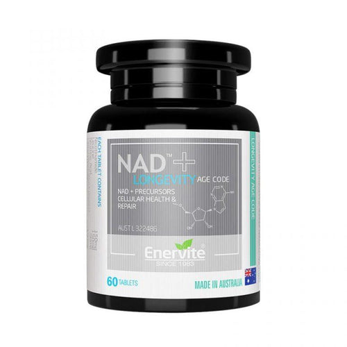 Enervite NAD+ 60 Tablets - Vitamins 4 You
