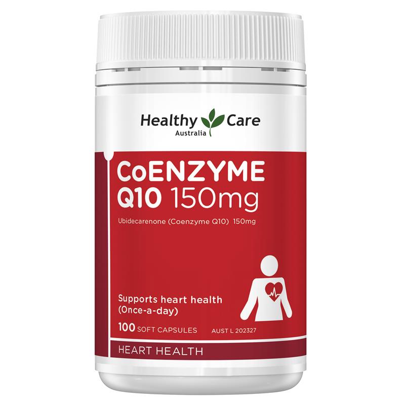 Healthy Care CoEnzyme Q10 150mg 100 Capsules - Vitamins 4 You