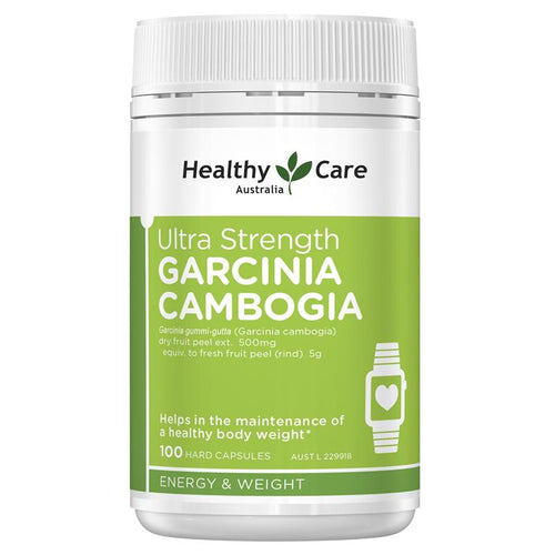 Healthy Care Garcinia Cambogia Ultra Strength 5000 100 Capsules - Vitamins 4 You