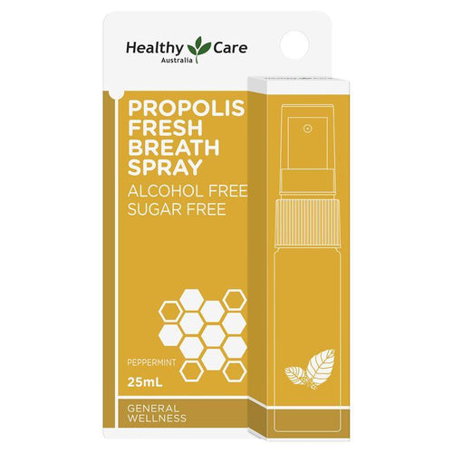 Healthy Care Propolis Fresh Breath Spray 25ml - Vitamins 4 You