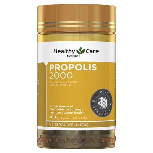 Healthy Care Propolis 2000mg 200 Capsules - Vitamins 4 You