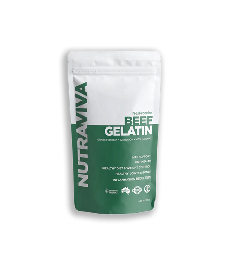 Nutraviva Beef Gelatin (Grass Fed) 100g - Vitamins 4 You