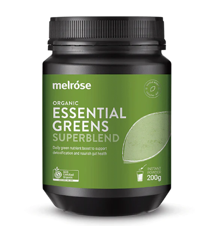 Melrose Organic Essential Greens Powder 200g - Vitamins 4 You