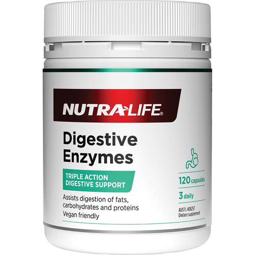 Nutra-Life Digestive Enzymes 120 Capsules - Vitamins 4 You
