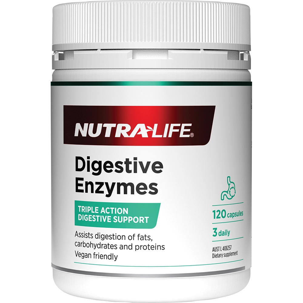 Nutra-Life Digestive Enzymes 120 Capsules - Vitamins 4 You