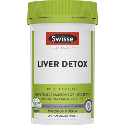 Swisse Ultiboost Liver Detox 200 Tablets - Vitamins 4 You