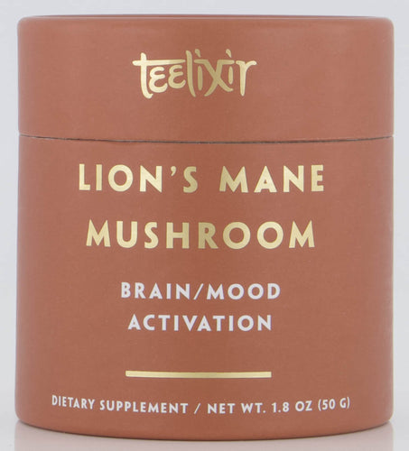 Teelixir Lions Mane Mushroom Powder 50g - Vitamins 4 You