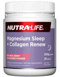Nutralife Magnesium Sleep + Collagen Renew 250g - Vitamins 4 You