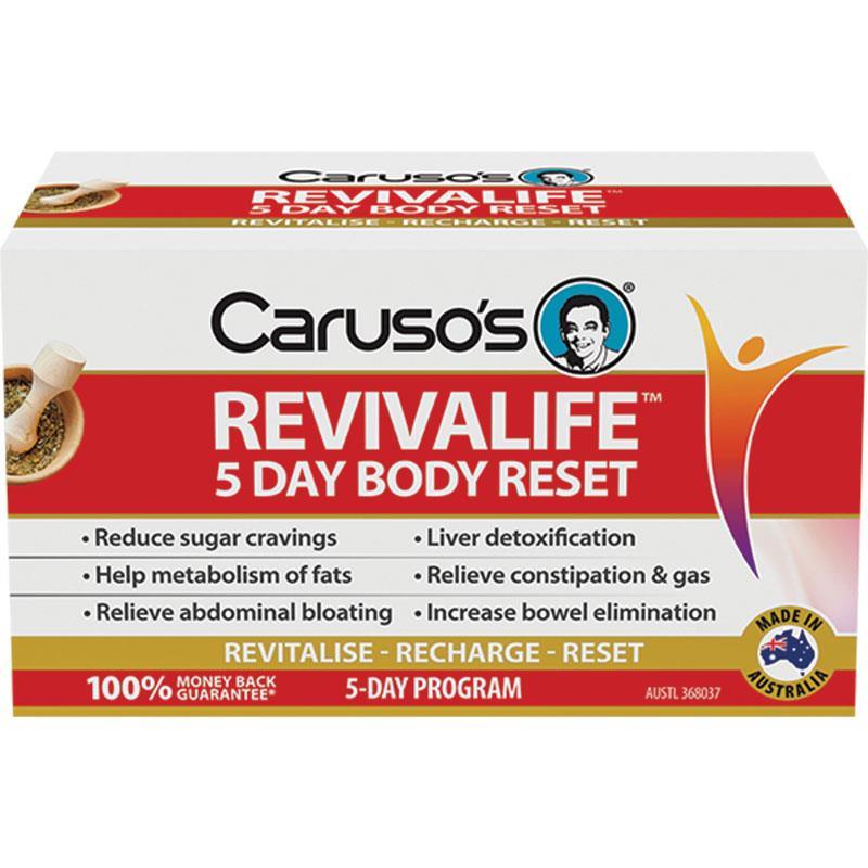 Caruso's Revivalife 5 Day Reset Kit 30 Tablets - Vitamins 4 You