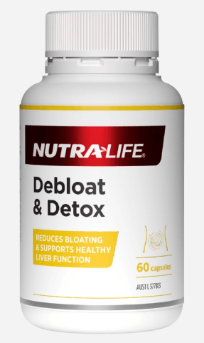 Nutralife Debloat & Detox 60 Capsules - Vitamins 4 You